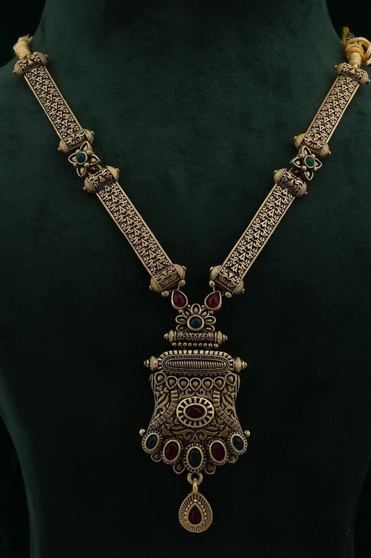 Gold Plated Fancy Necklace For Woman And Girls