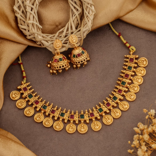 Gold Plated necklace set for women